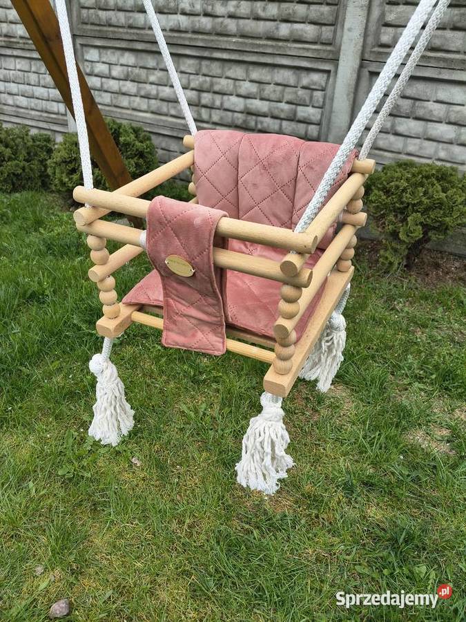 Huśtawka dziecięca welurowa Łódź