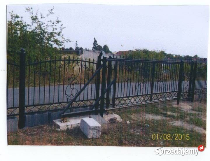 Bramy wjazdowe przesuwne dwuskrzydłowe dolnośląskie Pichorowice