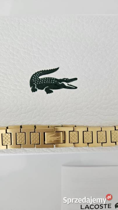Lacoste złota bransoletka podkarpackie Leżajsk