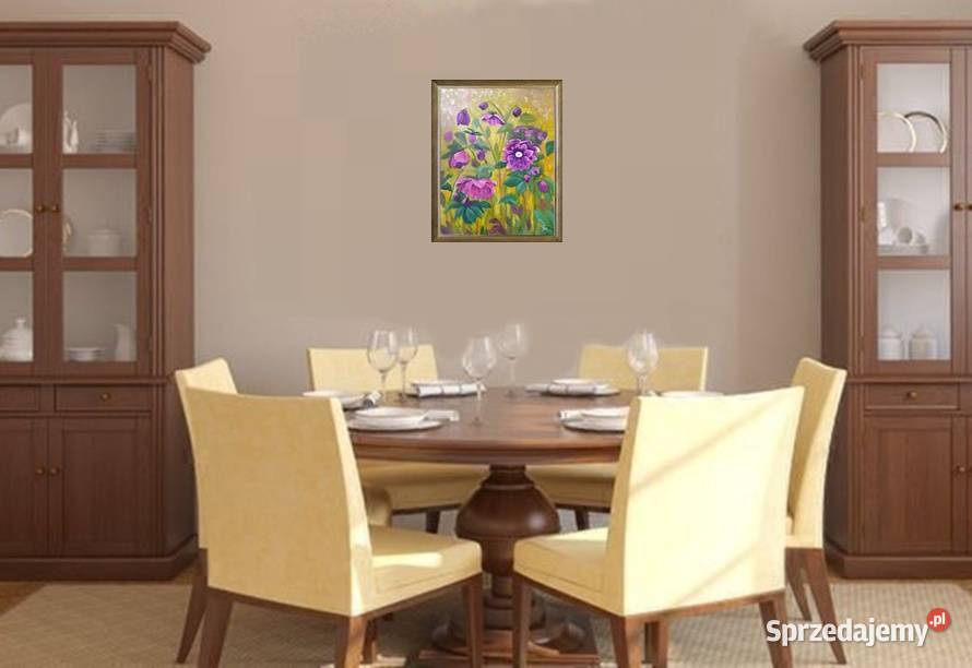 Obraz olejny Ciemierniki Lublin