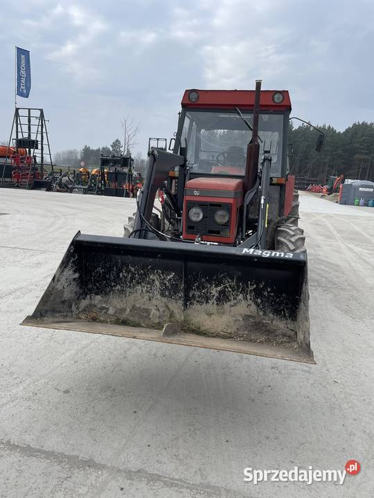 23 Ładowacz czołowy Agrosped V700 URSUS ZETOR MF nieuszkodzony Nowy Sącz