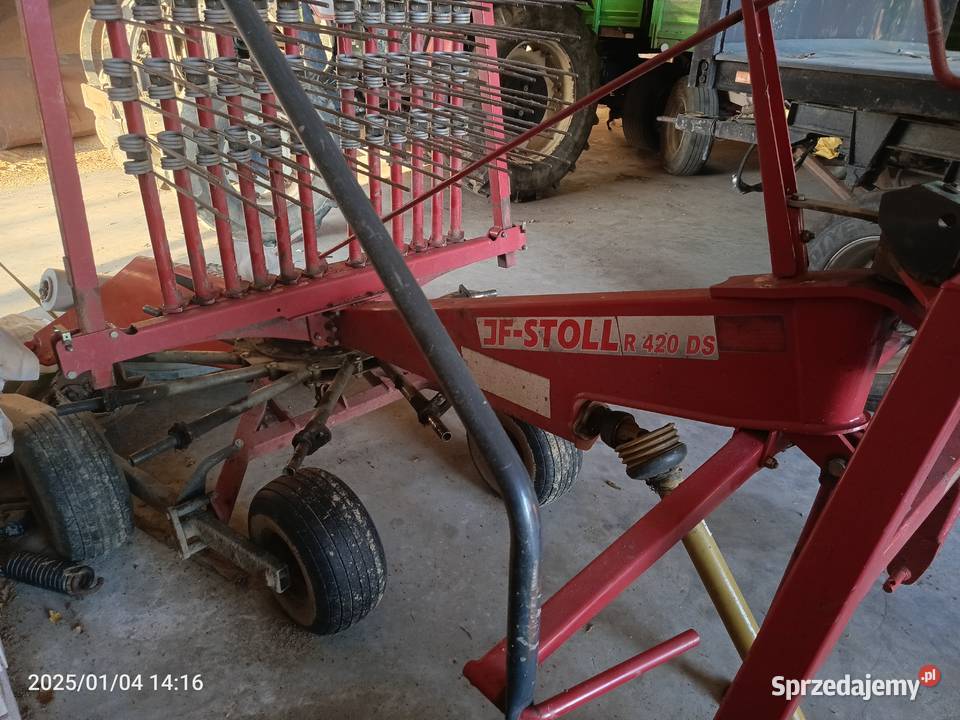 Zgrabiarka stoll jf r420 ds podlaskie