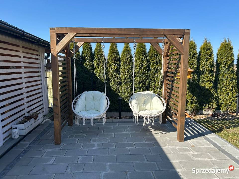 Huśtawka ogrodowa pergola inny kolor Gołdap