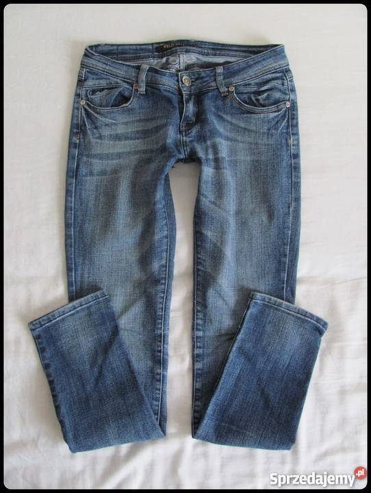Spodnie jeansowe damskie rozmiar 30 pasują na 38 mazowieckie Płock