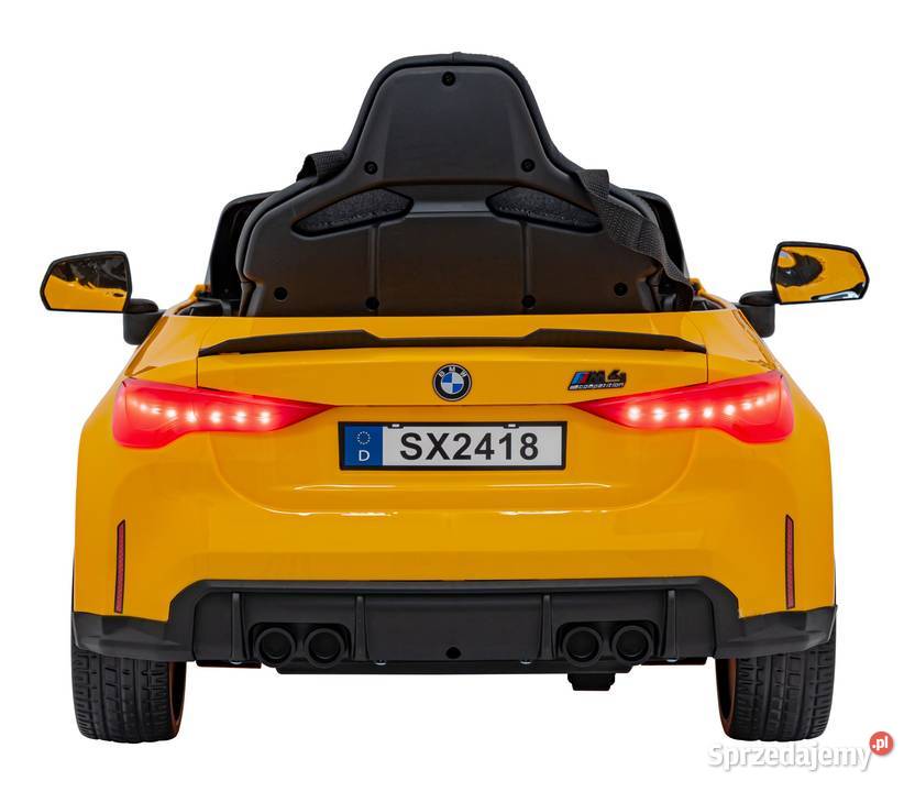 Pojazd BMW M4 Żółty Łopuszno