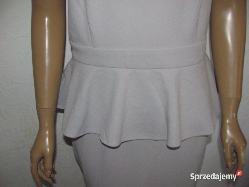 sukienka szara PINK BOUTIQUE 12 L 40 rykbka Zamość