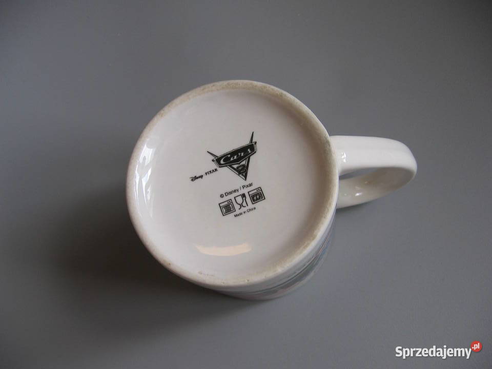 PIXAR Cars Disney auto McQueen kubek garnuszek Przemyśl
