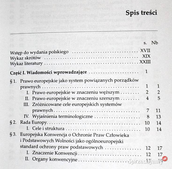 Prawo europejskie Akademia Prawa Herdegen Chełm sprzedam