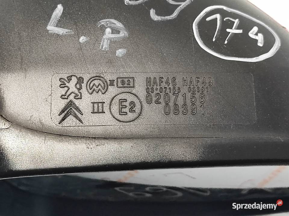 CITROEN C5 II X7 09r lusterko lewe przód ANGLIK świętokrzyskie Kielce sprzedam