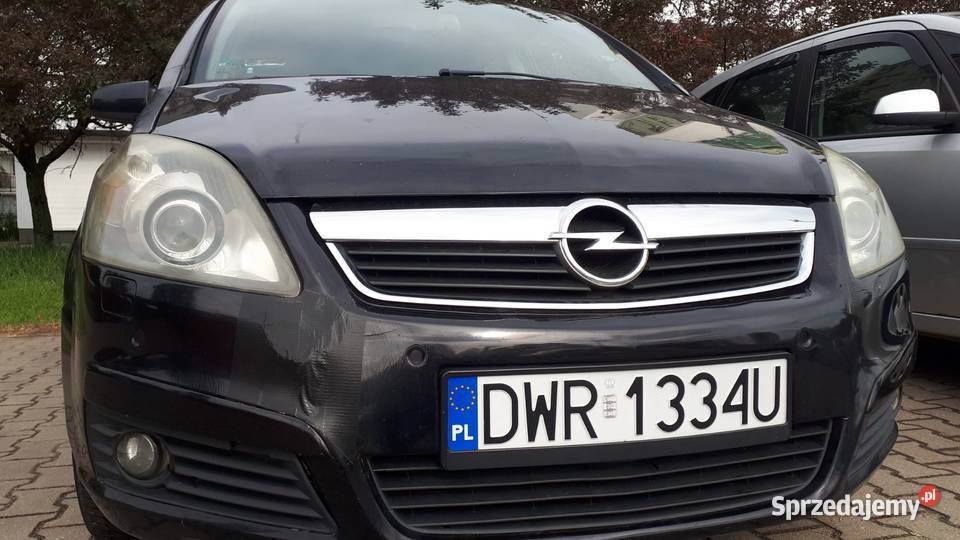 Syndyk sprzeda samochód osobowy Opel Zafira mazowieckie Warszawa