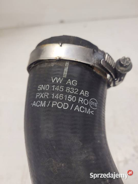 PRZEWÓD WĄŻ INTERCOOLERA AUDI Q3 VW 5N0145832AB Przystajń