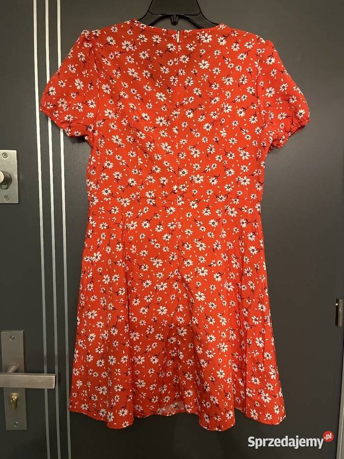 Shein sukienka modny wzór kwiaty floral hit blog zachodniopomorskie