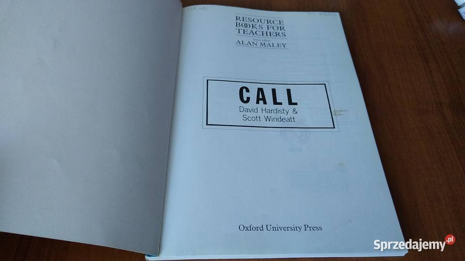 CALL David Hardisty Scott Windeatt ISBN 0194371050 Gdańsk