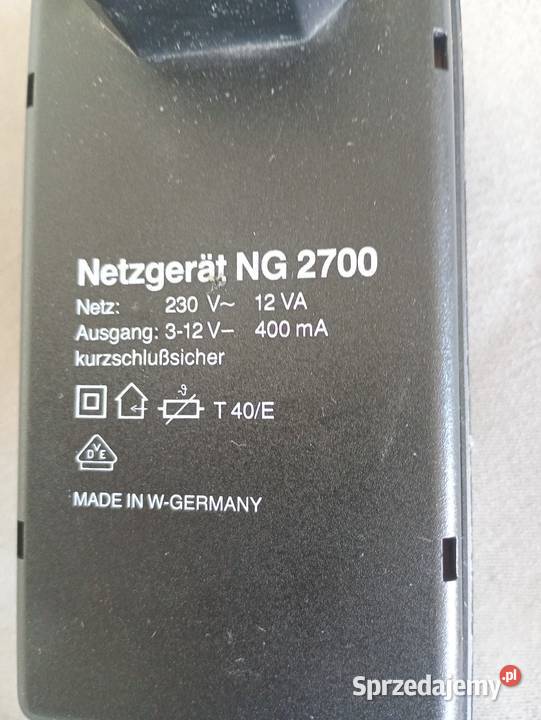 zasilacz ładowarka adapter 230V 3V 12V Netzgerat Pozostałe Szczecin