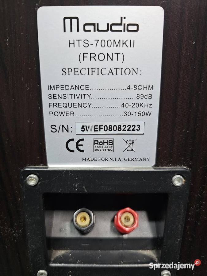 Kolumny stereo MAUDIO HTS 700 MKII Kraków