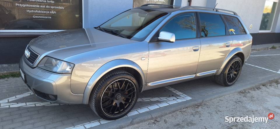 Audi a6 c5 ALLROAD Bogata 27biturbo lpg skórzana tapicerka