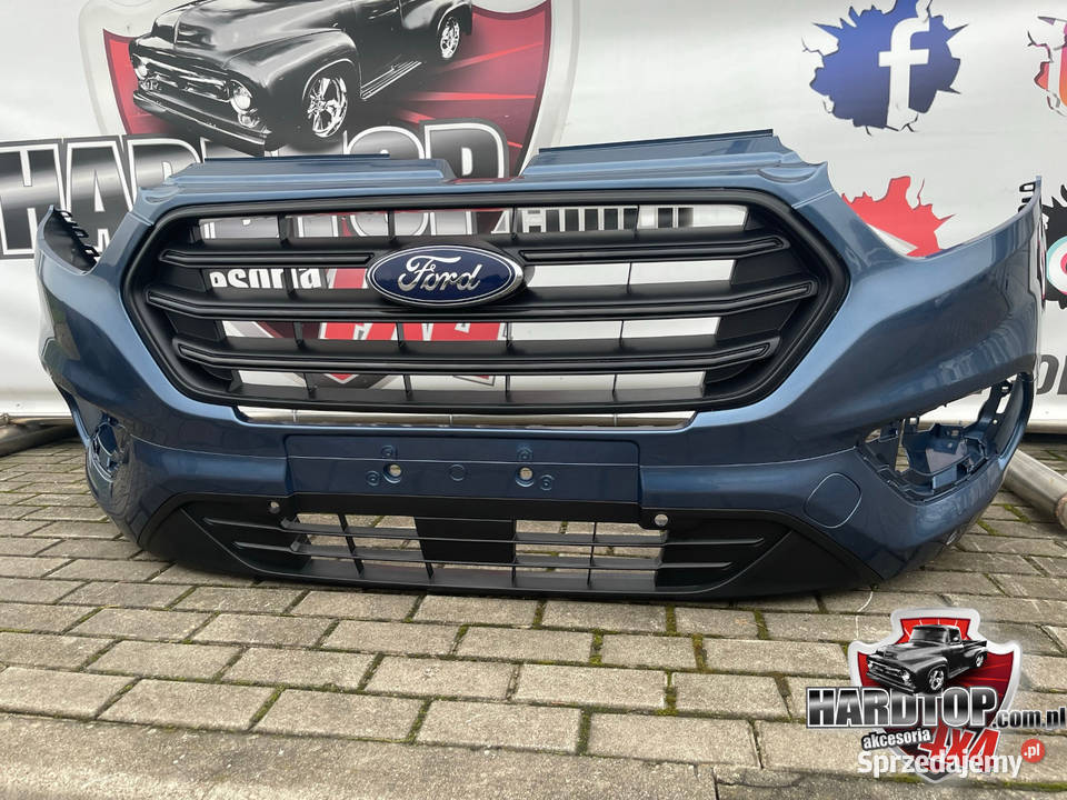 Zderzak Grill Ford Transit Custom 2018 Przód zderzaki Pasłęk