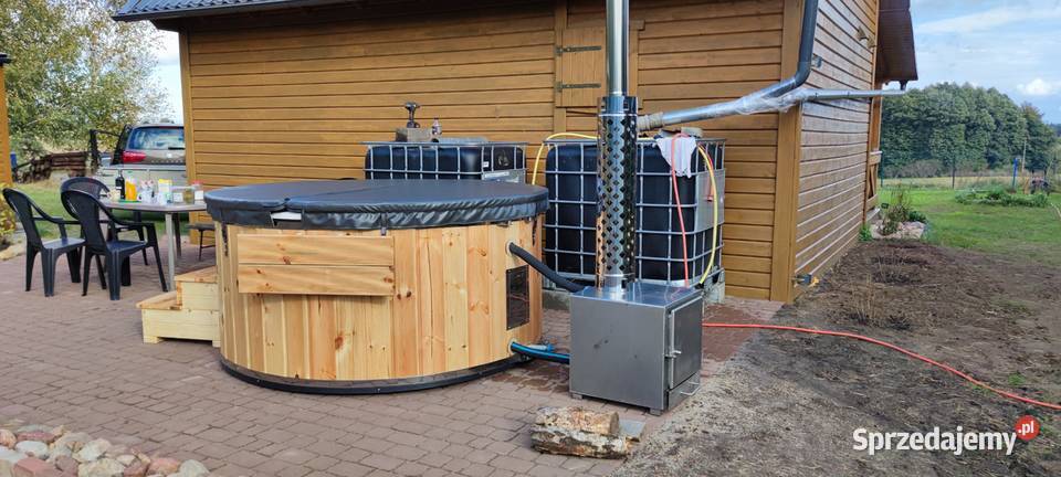 Balia ogrodowa jacuzzi dzakuzi bania ruska bania Starogard Gdański