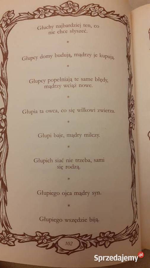 Księga przysłów polskich Szczecin