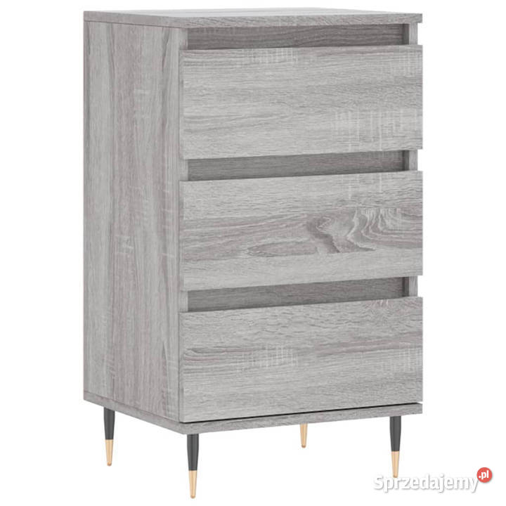 Komoda szary dąb sonoma 40x35x70 materiał Warszawa