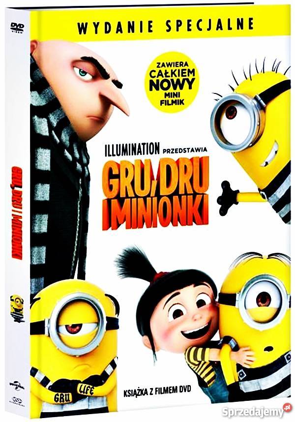 GRU DRU I MINIONKI WYDANIE SPECJALNE DVD KS animowany Kalisz