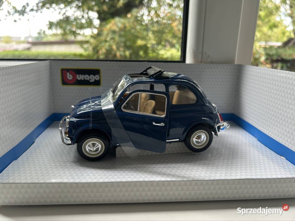 Bburago Fiat 500L 1968 Model samochodu w skali