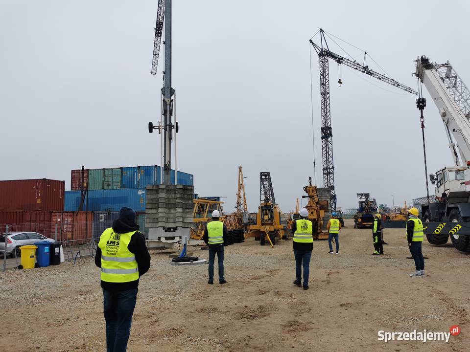 Żuraw szybkomontujący Pekazett TK 3610 Dźwigi, podnośniki Ligota Piękna