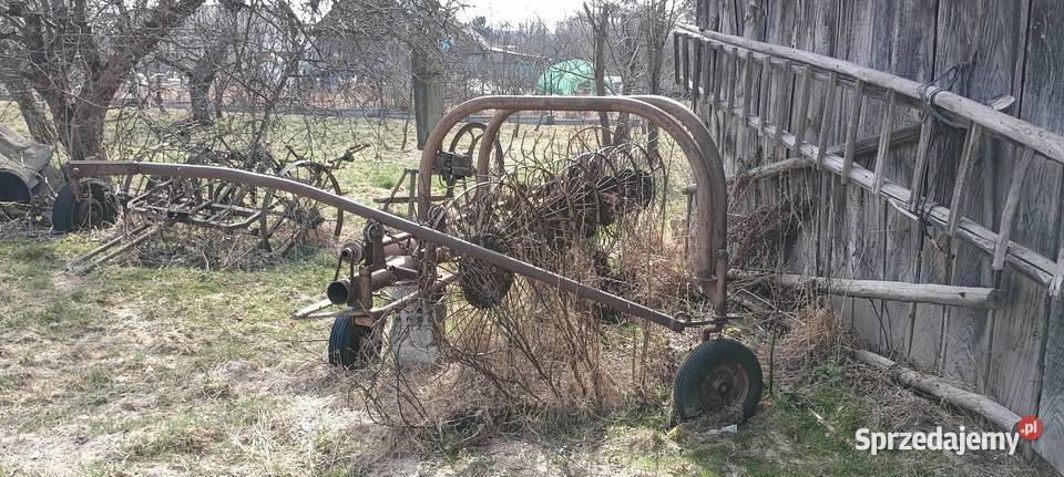 Przetrząsacz zgrabiarka do siana AgrometFamarol Samsonów-Ciągłe