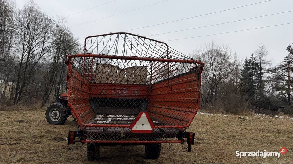 Deutz Fahr K327 Przyczepa do siana pneumatyka nieuszkodzony Toporzysko