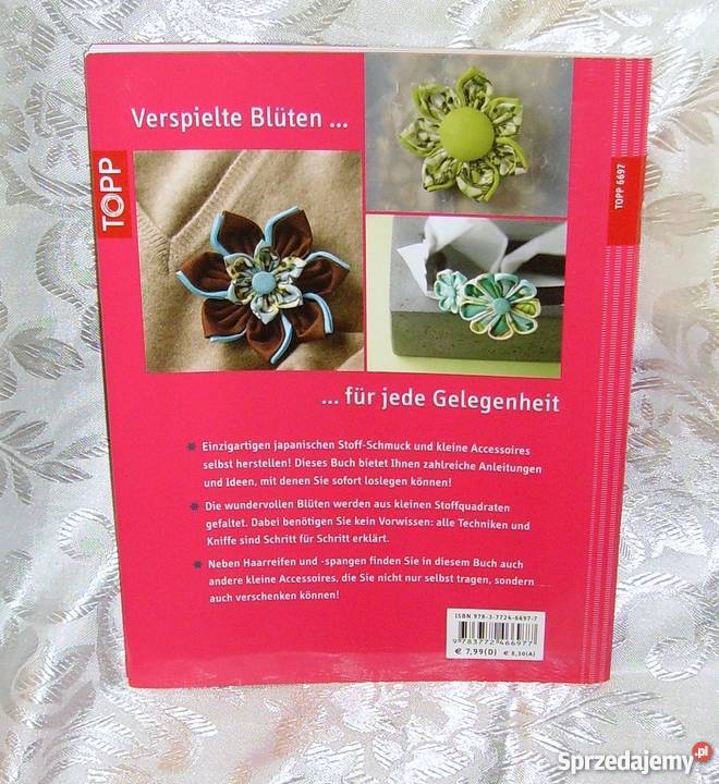 Nowa książka Kanzashi Poradniki, albumy i reportaże Ustroń