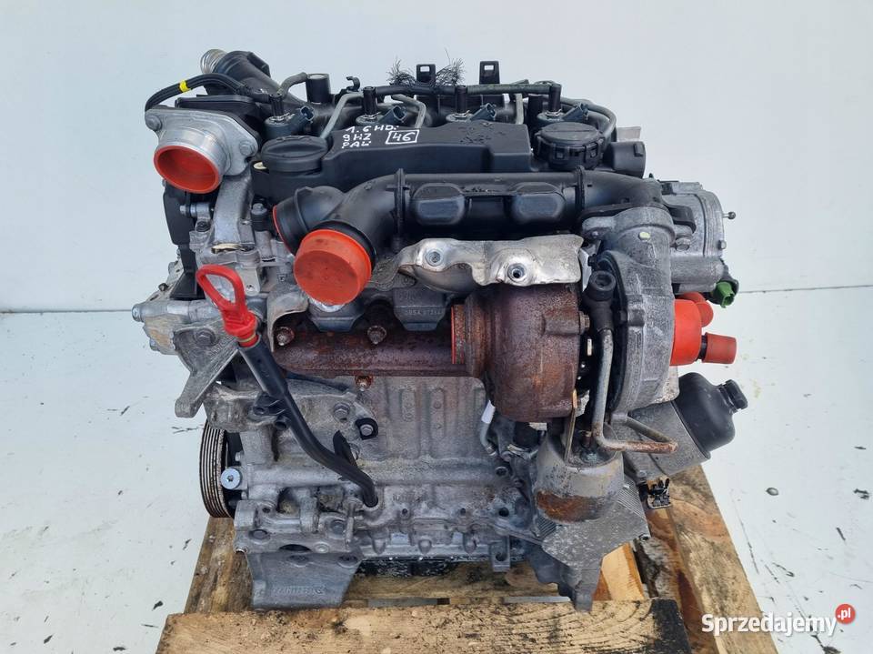SILNIK KOMPLET Citroen C5 III 16 HDI 109 ładnie Silniki kompletne Części samochodowe Chełm