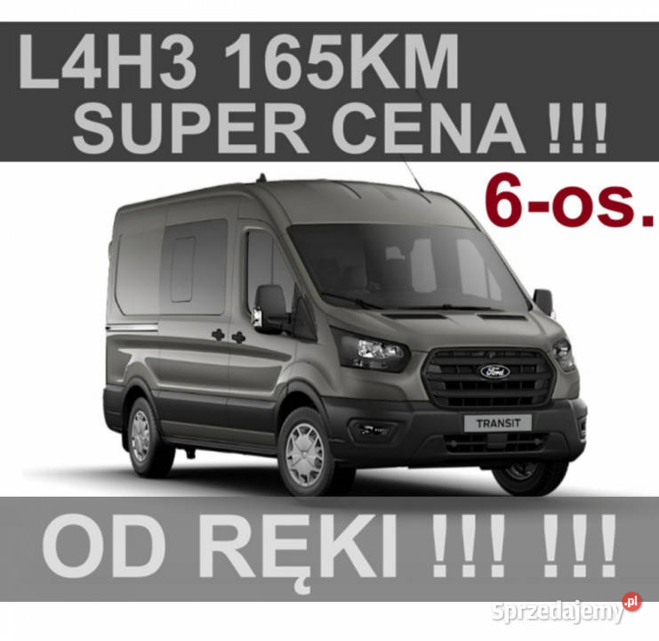 Ford Transit L4H3 130 Super Niska ręki 6osob sprzedam