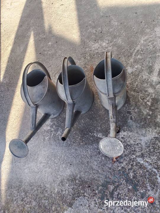 Konewka metalowa PRL Vintage Konewki mazowieckie Sokołów Podlaski