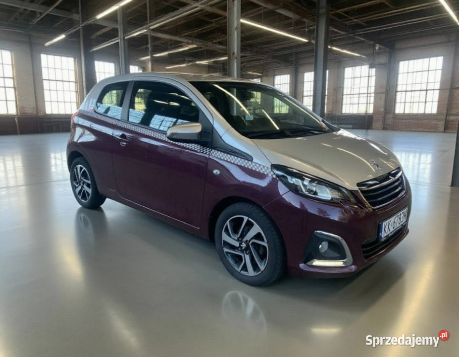 Peugeot 108 Navi kamera bluetooth ładny zadbany tempomat małopolskie