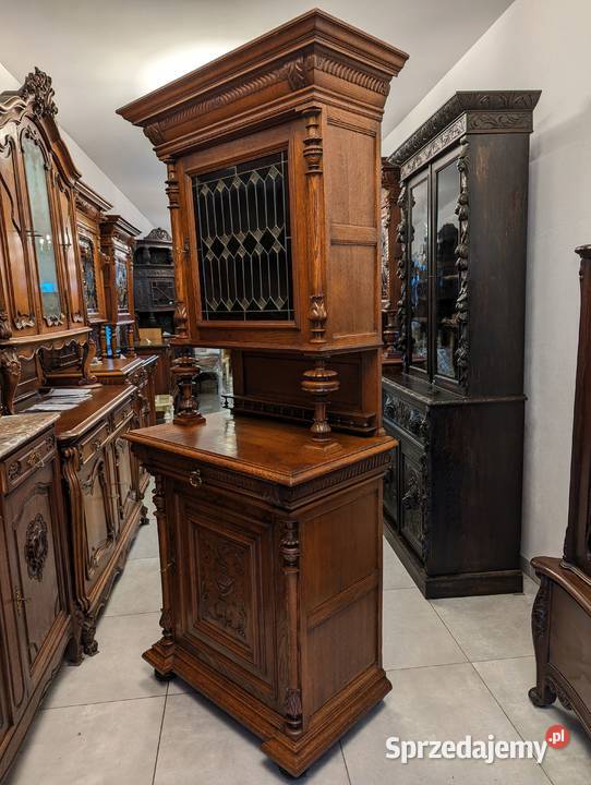 Dębowy kredensszer blatu 885 sklep Dąbrowa Dąbrowa Górnicza sprzedam