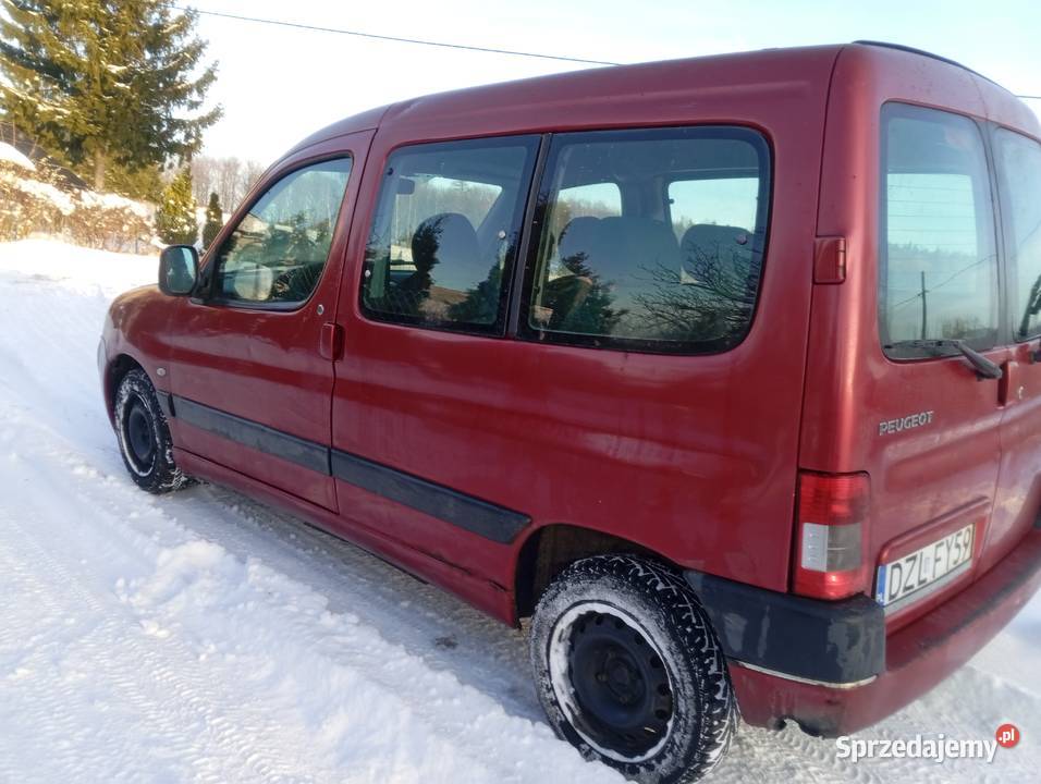 Peugeot Partner Berlingo 19d 5os Zarejestrowany w Polsce Berlingo dolnośląskie Wałbrzych