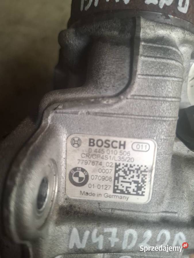 BMW E60 E90 20 D N47 pompa wtryskowa 0445010506 Kielce