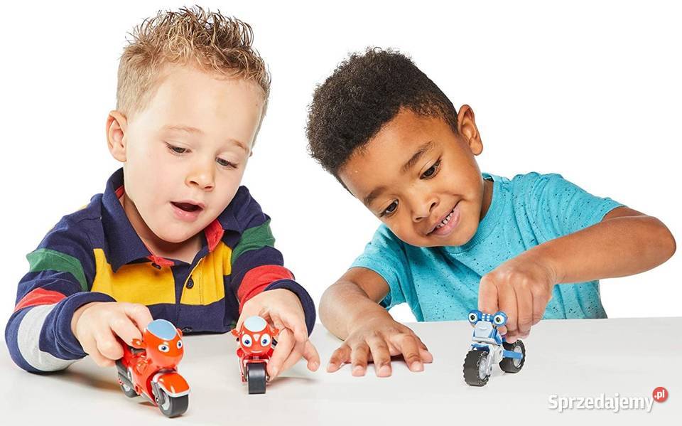 Figurki Zestaw Motor Motocykl Ricky Zoom Loop Plastik  Mogilany
