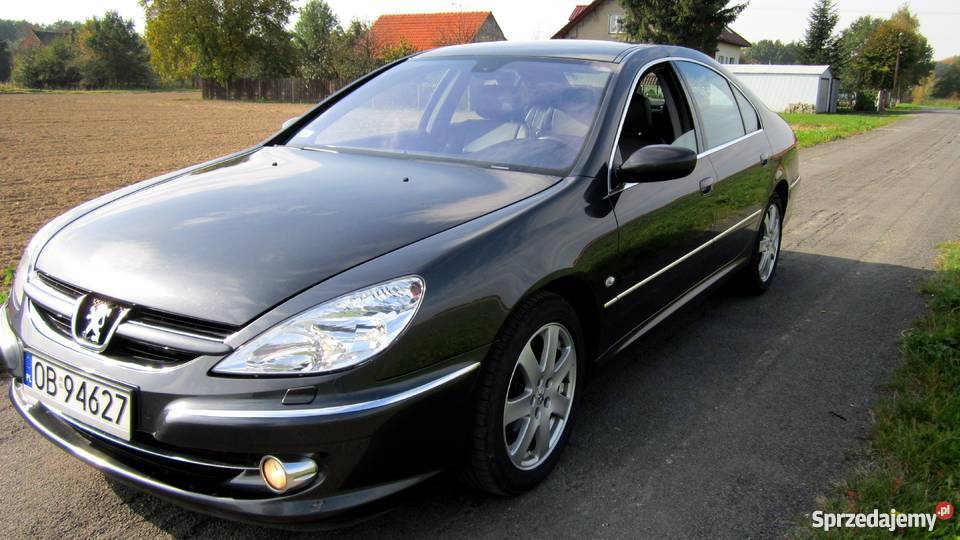 Peugeot 607 Biturbo 2007r super stan reflektory ksenonowe