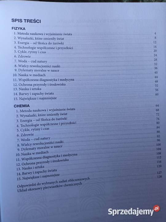 Przyroda fizyka karty pracy gimnazjum używane Warszawa