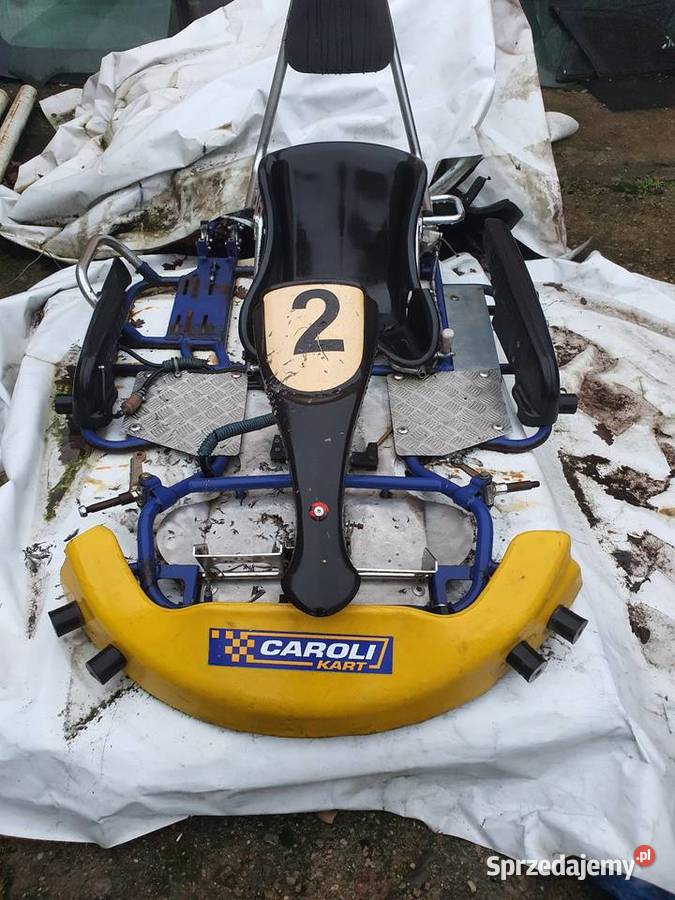 Gokart Caroli Rama Zwrotnica zderzak siedzenie Leszno
