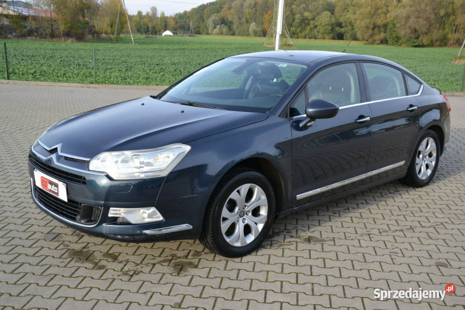 Citroen C5 20 benzyna 140 automat xenon skóra Rok produkcji 2009 małopolskie Kęty sprzedam