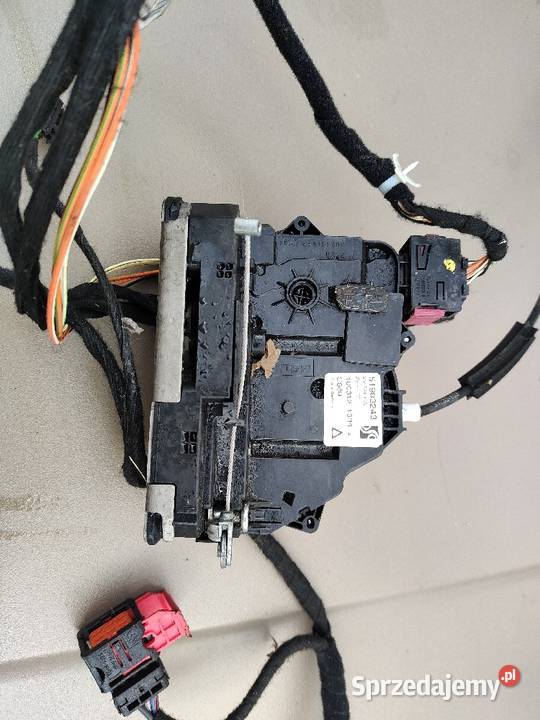 Zamek drzwi z instalacją fiat Punto Evo Drzwi Łojki