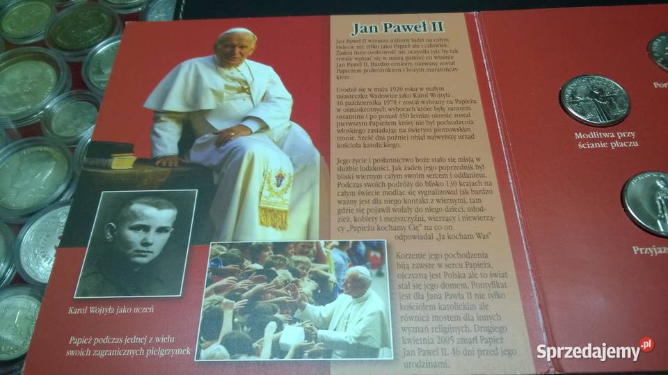 monety Blister ZESTAW MONET 1 LIRA Warszawa sprzedam