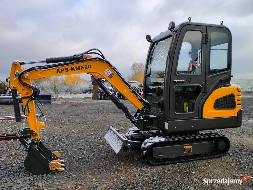 Koparka APS KME20 NOWA 2024 minikoparka z kabiną Kopaczki Legnica