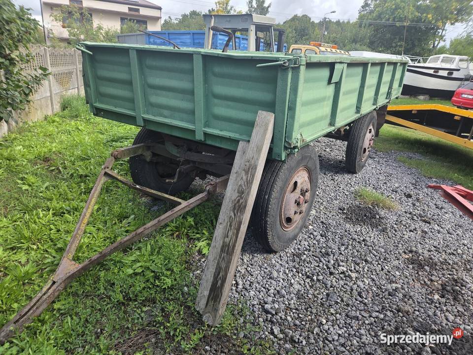 Przyczepa rolnicza Autosan D44 35t transport Rolnictwo Złoczew sprzedam