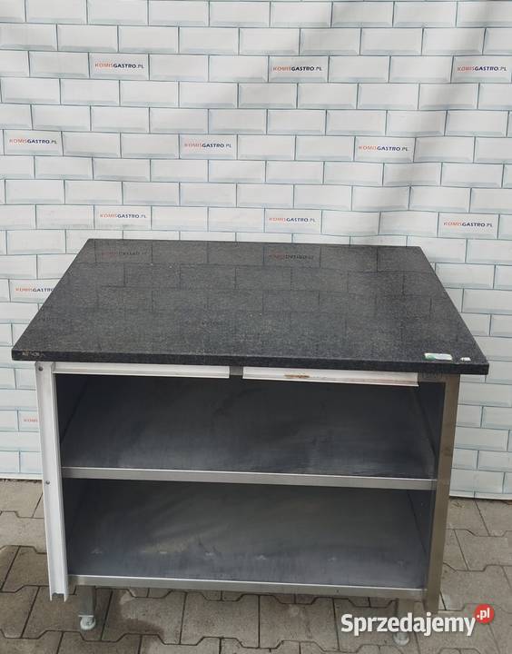Stół z blatem granitowym i półką 692131 Warszawa sprzedam