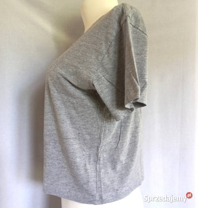 Koszulka krótka Tshirt szara r L bawełna NOWE Białystok