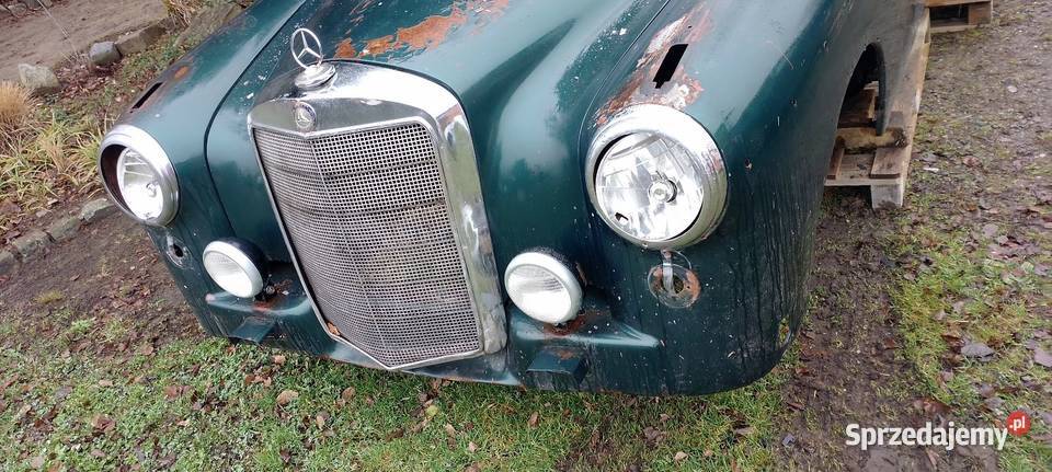 Mercedes 190 SL przednie lampy reflektory Hella Jarosław