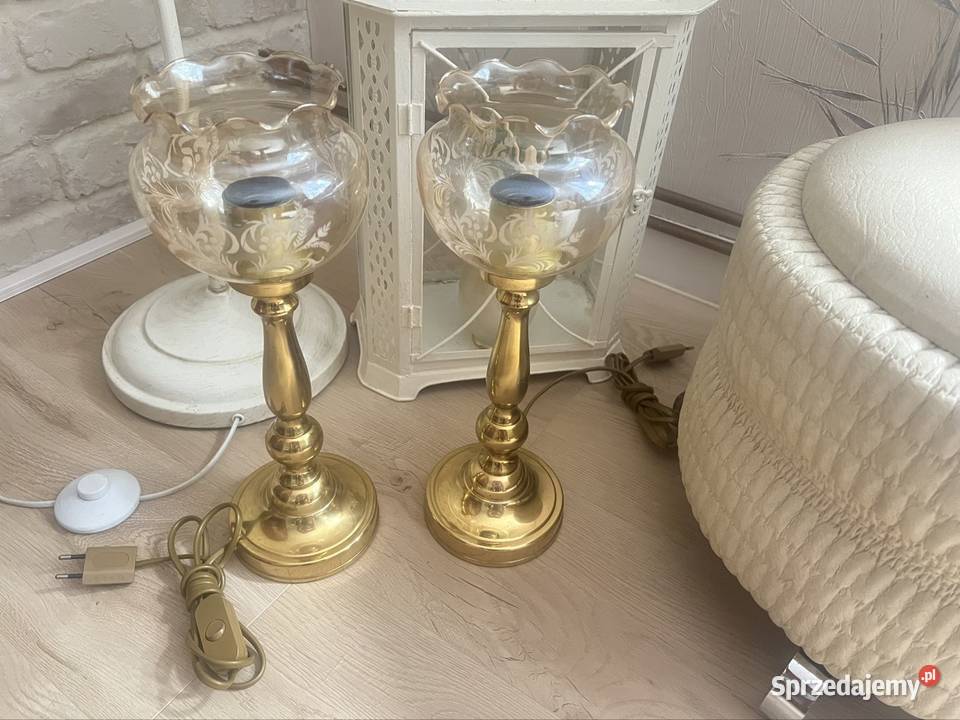 Piękne lampy Vintage Hiszpańskie Żary